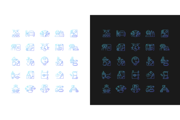 Automation Gradient Icons Set: A Designer’s Practical Review