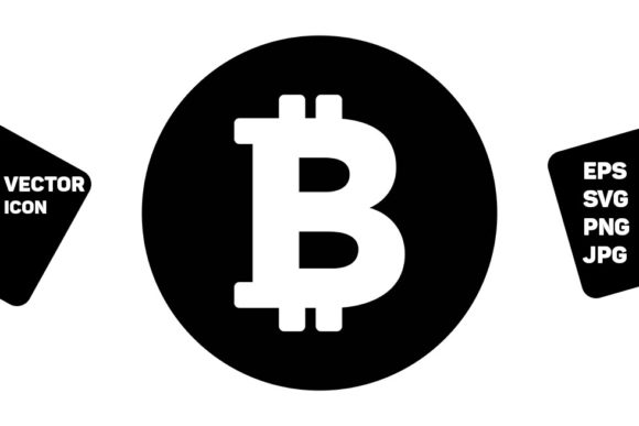 Bitcoin Icon Vector: A Versatile Graphic Design Asset for Handmade Creations