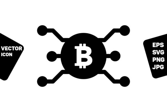 Bitcoin Icon Vector Symbol: A Modern Design Asset for Content Creators