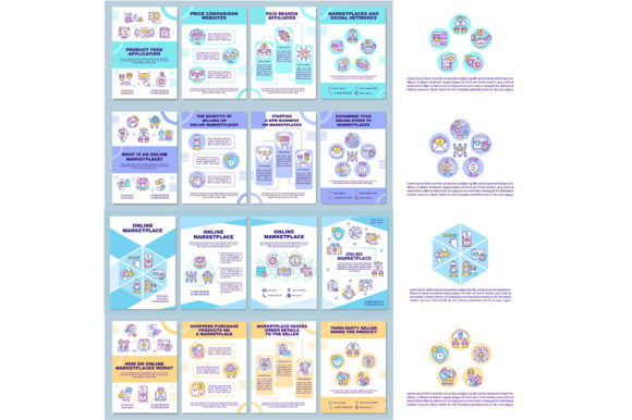 Online Marketplace Brochure Template Set Review for Real Projects