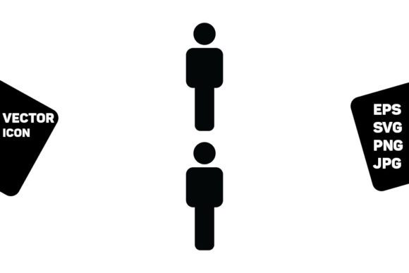Users Icon Vector Male People Symbol: A Versatile Graphic for Modern Design